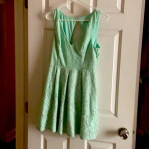Ladies medium meant green dress